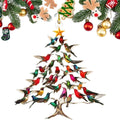 Light acrylic hummingbird pendant for a Christmas tree or a garland