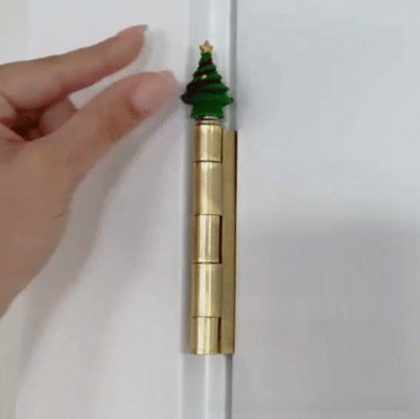 Third hinged Christmas ornament design from the same three design range