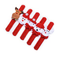 Soft fleece Christmas plush bracelet with a fiber cotton filling