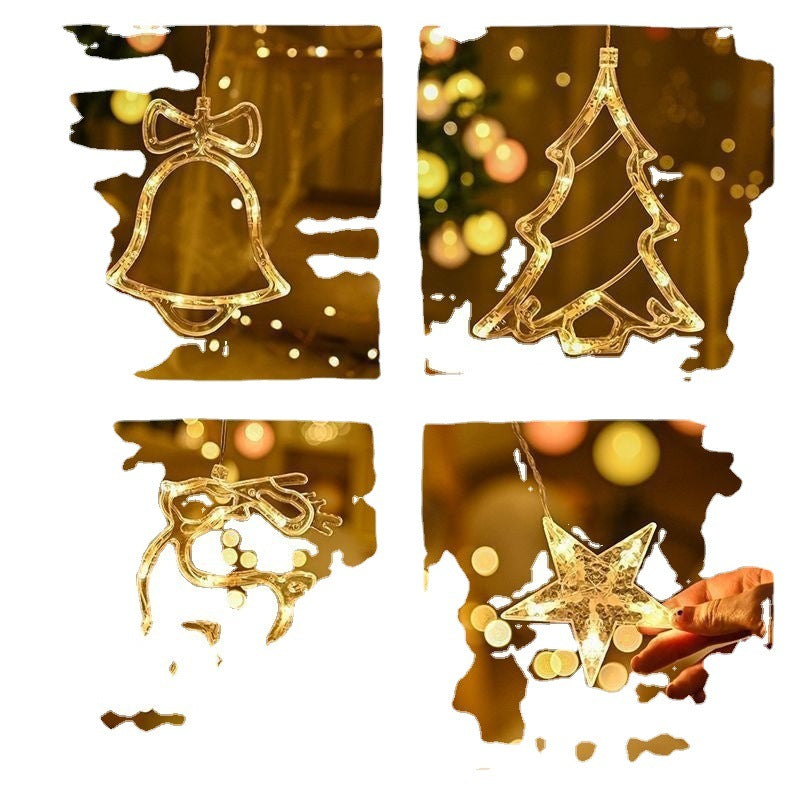 Multicolor option from the same 11.5 foot Christmas string light range