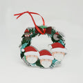 Hanging wood snowman figure weighing about 0.35 to 0.39 ounces