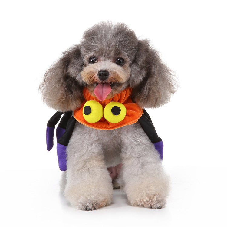 Polyester Christmas pet neck scarf that returns to shape after storage