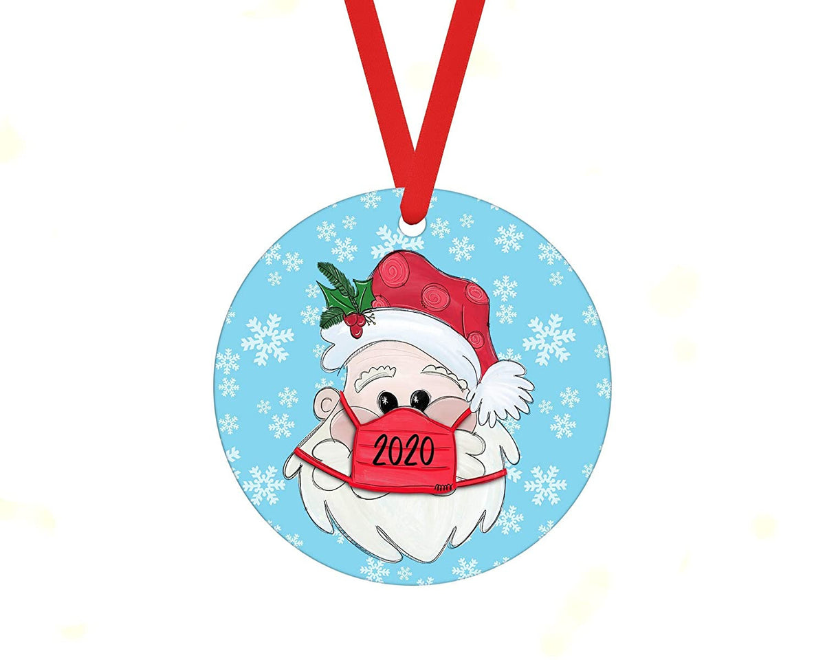 Lightweight wooden Christmas pendant for the tips of the branches