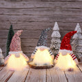 Christmas gnome doll with a sequin hat, 11.8 inches tall