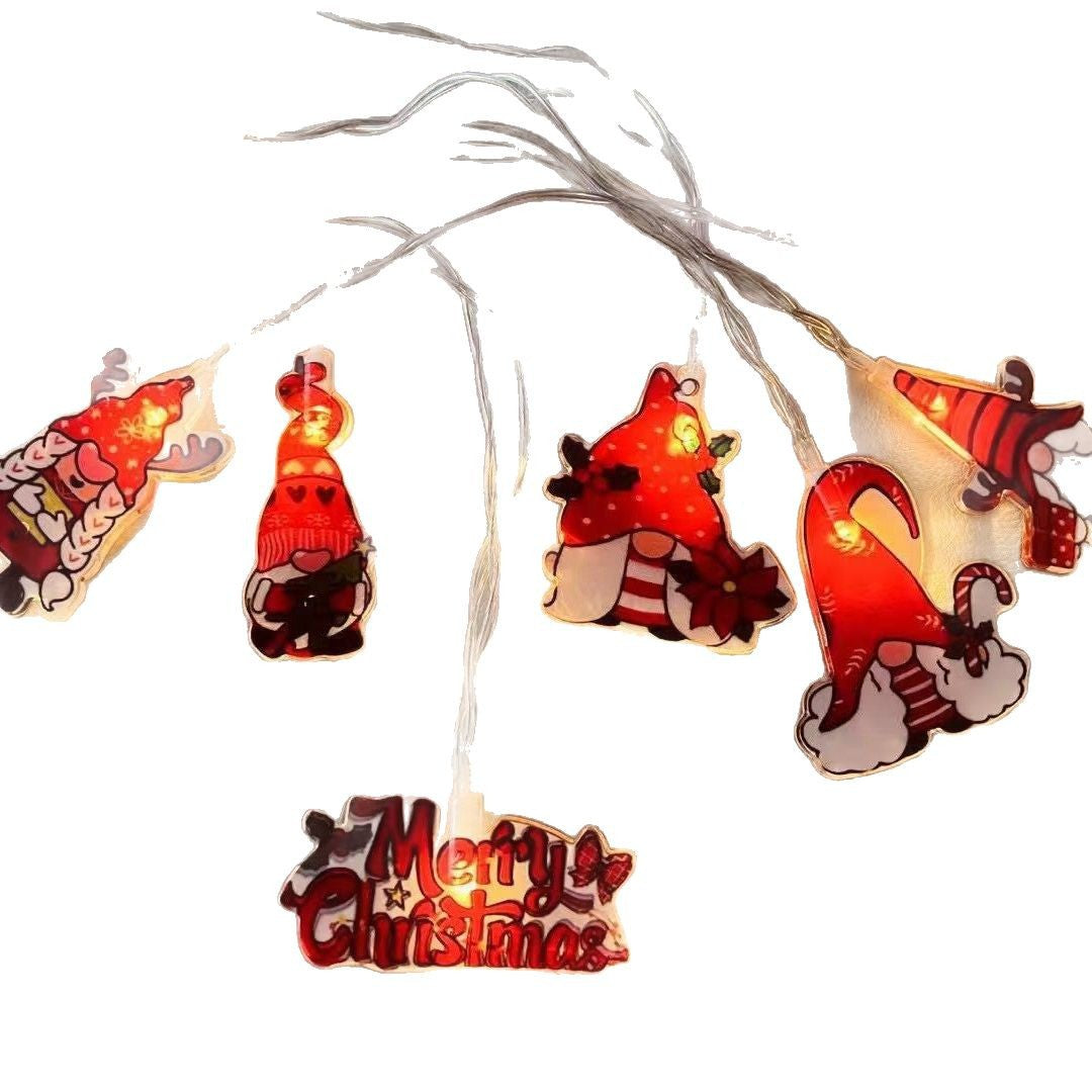 One Christmas string light supplied, in the nine or fifteen bulb style