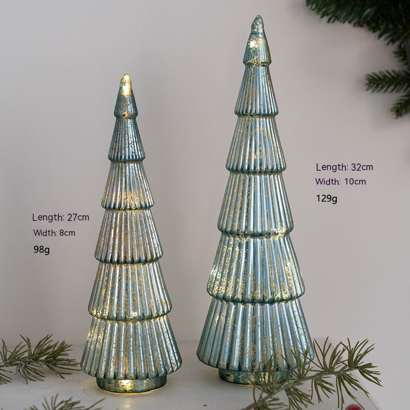 Battery operated Christmas figurine night light in a cloth finish