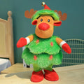 Christmas plush snowman toy in soft fabric from the same three character range