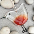 Second glass pendant design from the same four design Christmas range