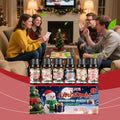Christmas fragrance oil set containing six 0.3 fluid ounce bottles