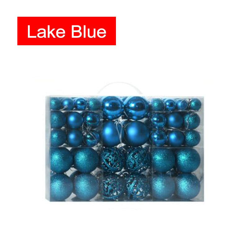 Matte Christmas balls supplied one hundred to the pack