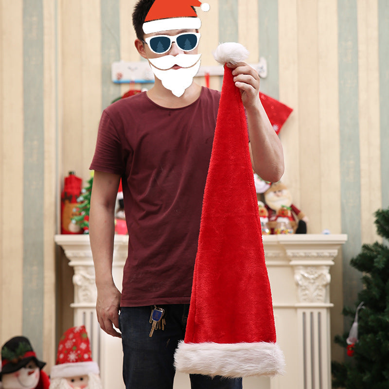 Novelty Christmas hat offered in 61 inch and 33.9 inch lengths