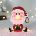 Small wooden Christmas ornament from a three design range of painted characters