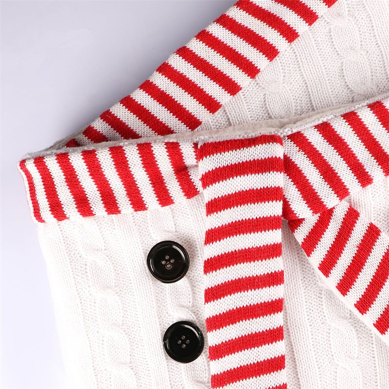 Christmas tree collar standing 10.2 inches tall with a flared cone shape