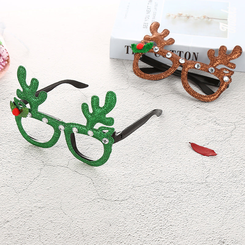 Diamond antler novelty glasses frame from the eleven design range