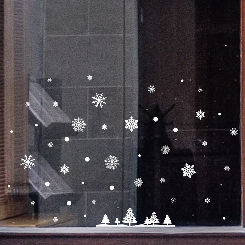 Design G Christmas window clings from the eleven design A to K range