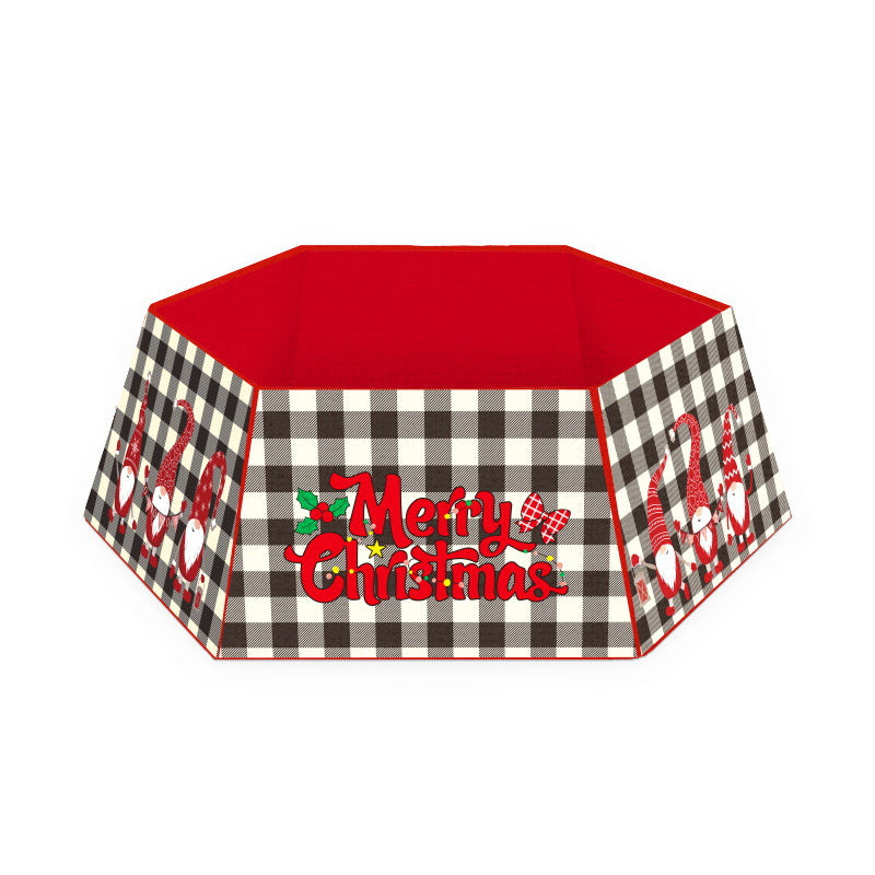 Christmas tree skirt sold as one decoration per pack