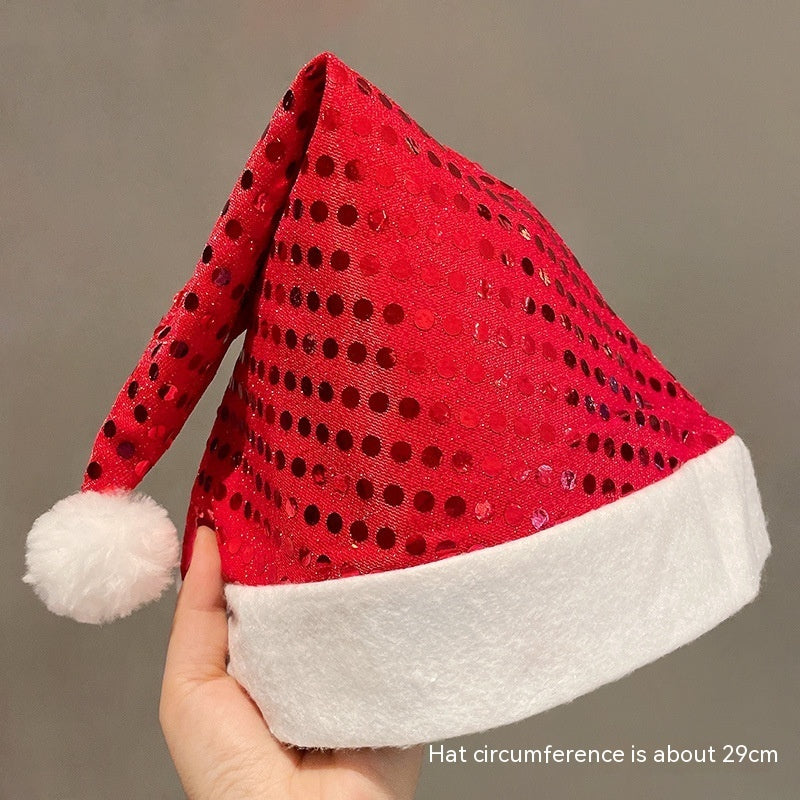 Reindeer snowflake Christmas hat combining antler shapes with a snowflake print