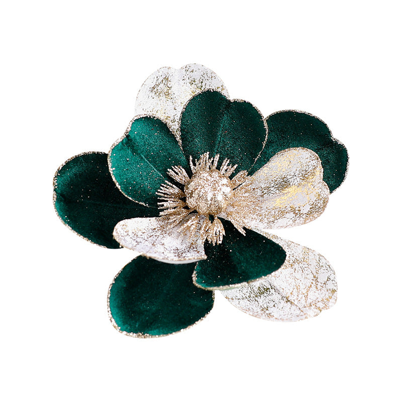 Soft flannel petals that will not chip or crack in storage