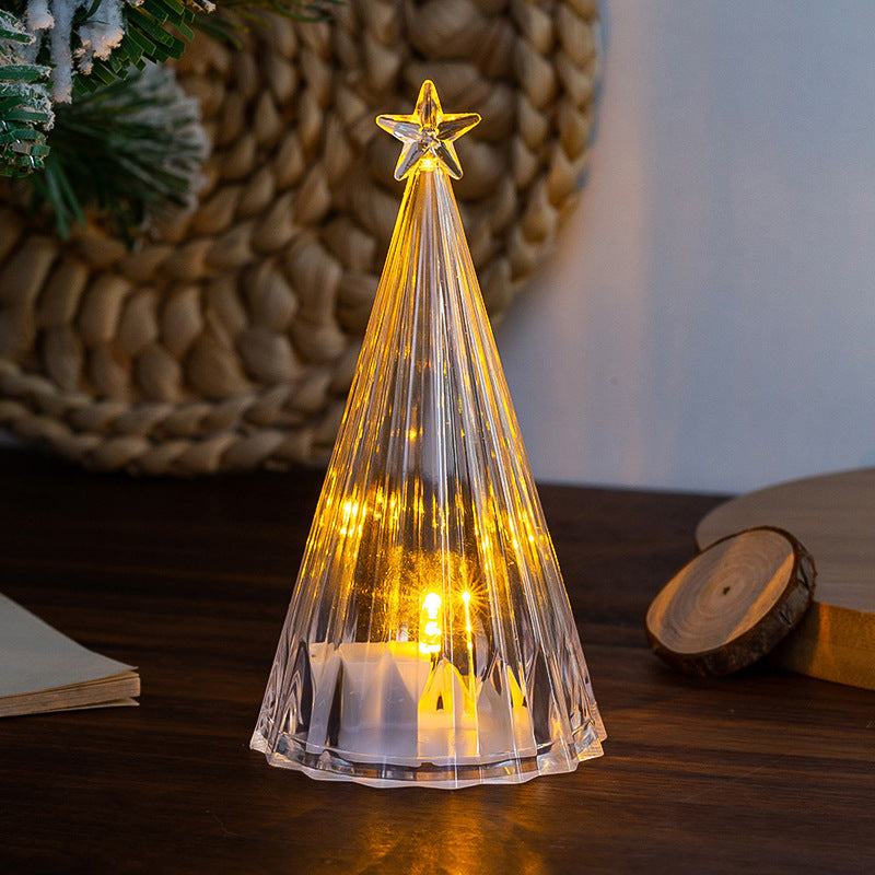 Luminous Christmas tree ornament weighing about 1.1 ounces