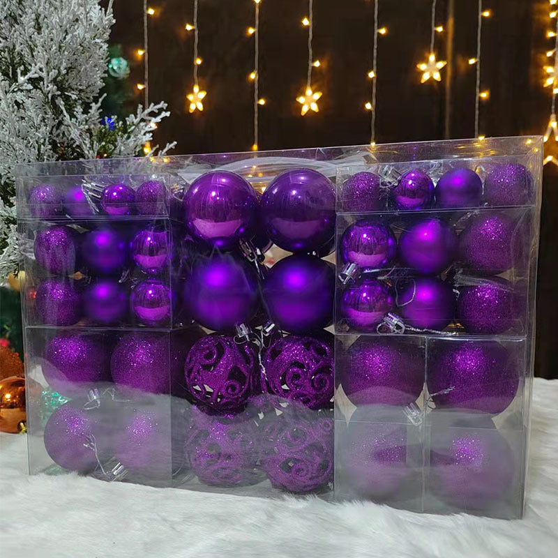 Lime green Christmas ball ornaments molded from lightweight PVC