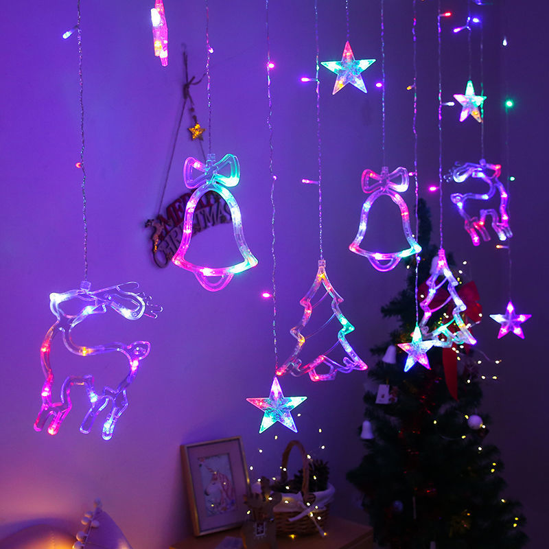 Warm white version of the copper wire Christmas fairy light strand