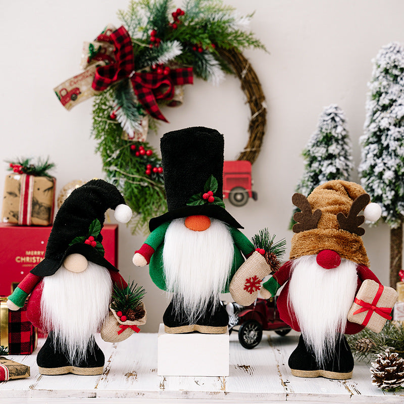 Second Christmas gnome doll design from the three style range