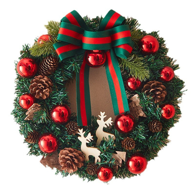 Hanging hook supplied with the reindeer Christmas wreath