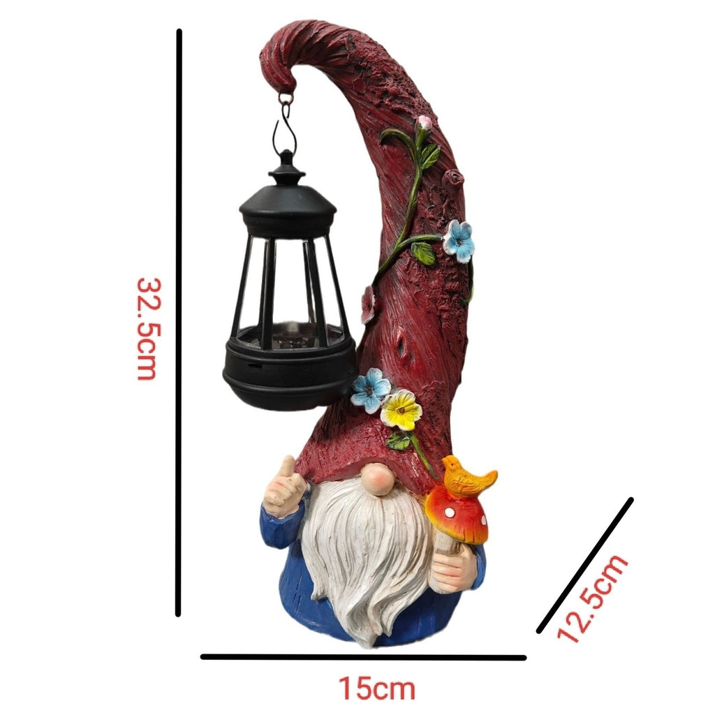 Christmas gnome and snowman figurines from the same four piece range