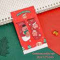 Fireworks bunny magnetic Christmas bookmark, one of four festive designs