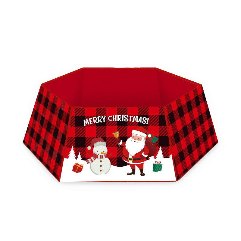 Second design in the six design Christmas tree skirt range