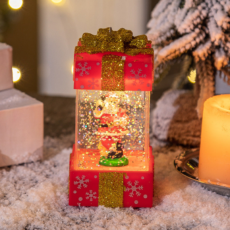 Tabletop Christmas light standing 4.5 inches tall, one supplied per box