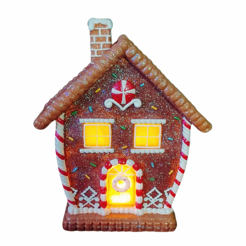 Light up gingerbread decoration, one piece supplied per box